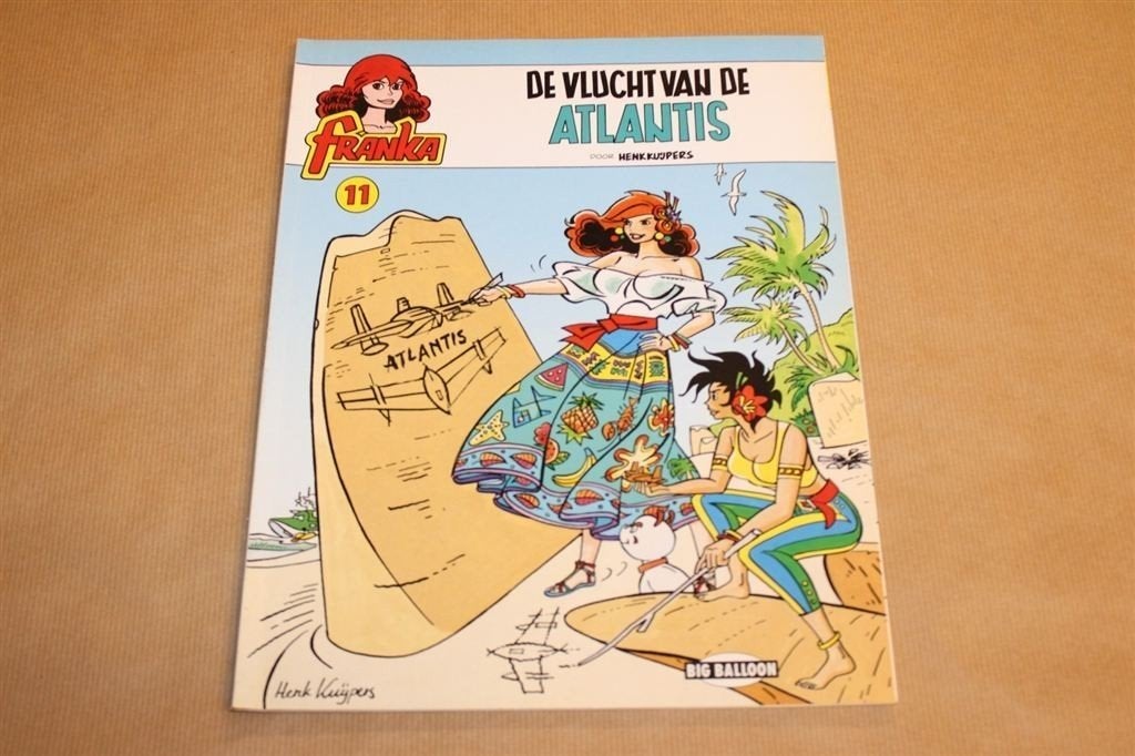 Franka - Deel 11 - De vlucht van de Atlantis, Boeken, Eén stripboek, Ophalen of Verzenden, Zo goed als nieuw