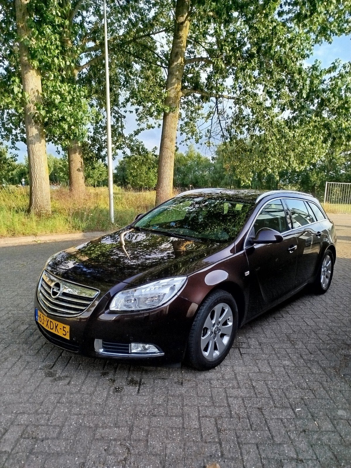 Opel Insignia 1.6 Turbo 132KW Sports Tourer 2012 Bruin, Auto's, Opel, 4 cilinders, Bruin, 179 pk, Handgeschakeld