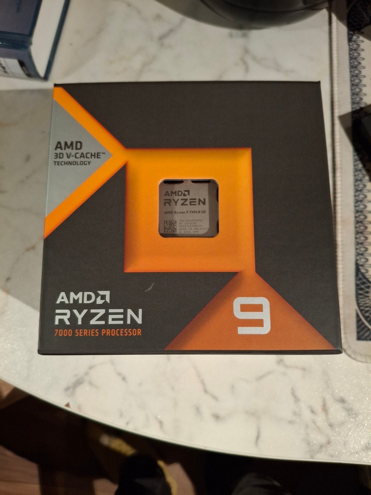 ryzen 9 7900x3d, Computers en Software, Ophalen of Verzenden, Zo goed als nieuw, AMD Ryzen 9, 4 Ghz of meer