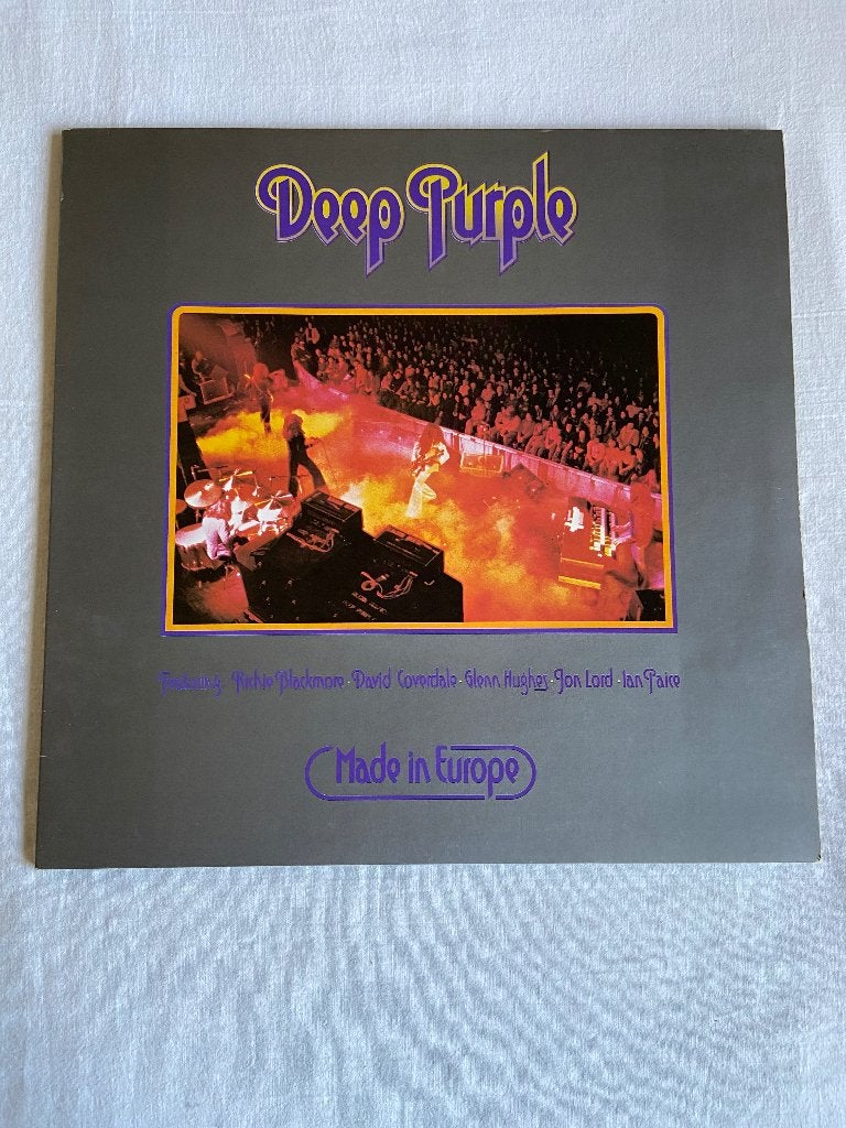 deep purple  -  made in europe, Cd's en Dvd's, LP, Hard Rock, Ophalen of Verzenden, Zo goed als nieuw