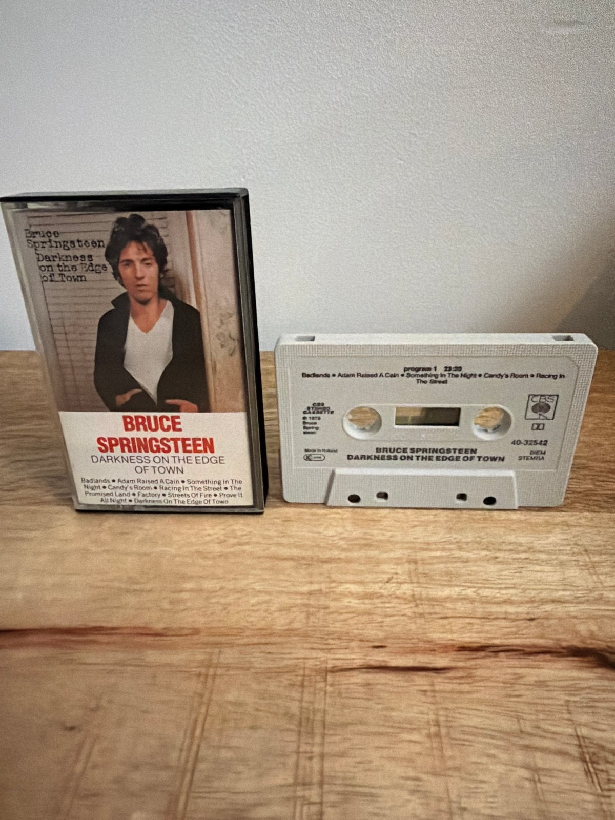 Bruce Springsteen - Darkness on the Edge of Town (Cassette), Gebruikt, 1 bandje, Ophalen of Verzenden, Origineel