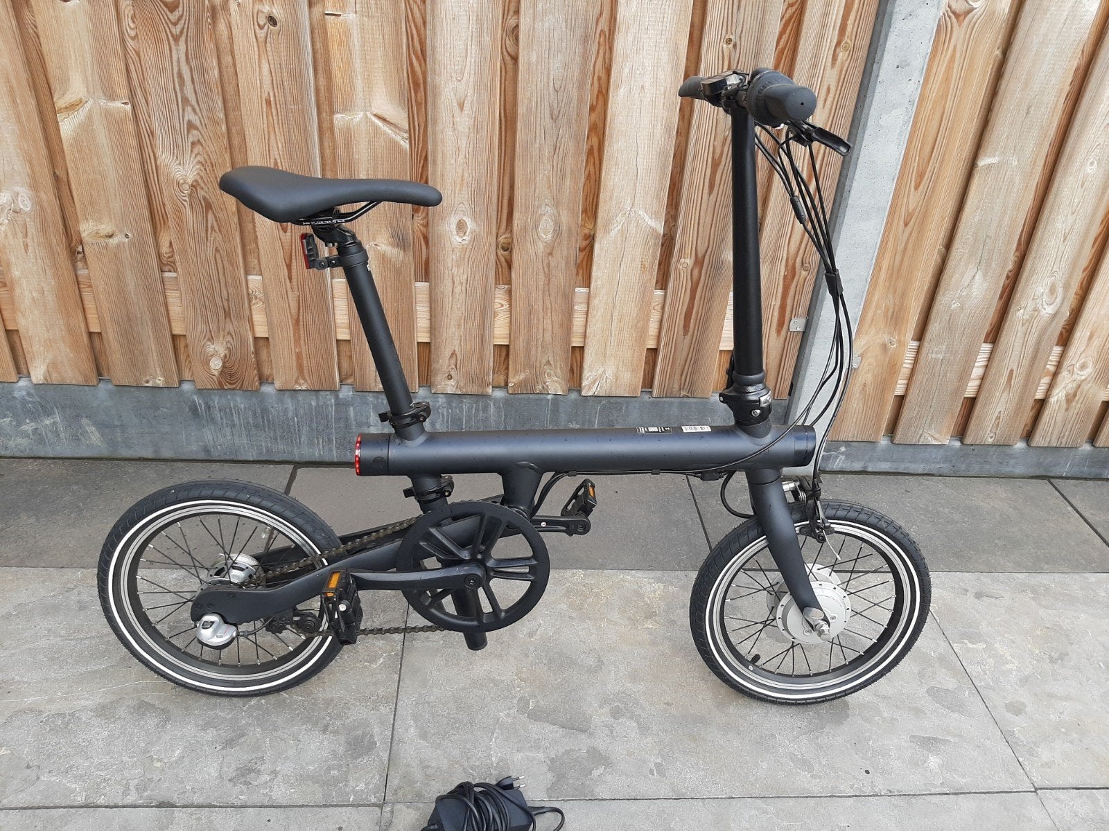 vouwfiets Xiaomi mi electrich 16 inch 3 versnellingen zgan, Velgrem, 16 tot 18 inch, Versnellingen, Zo goed als nieuw