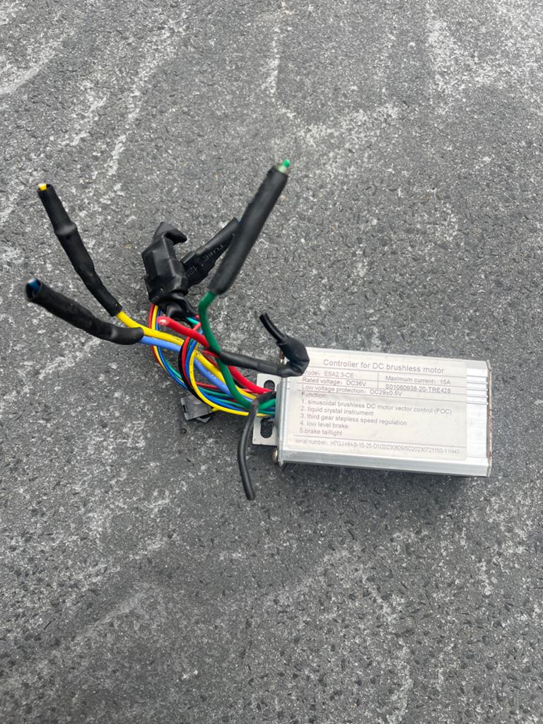 Elektrische step controller 36V 15A (ESA2 3-CE), Gebruikt, Overige materialen, Motor, Ophalen