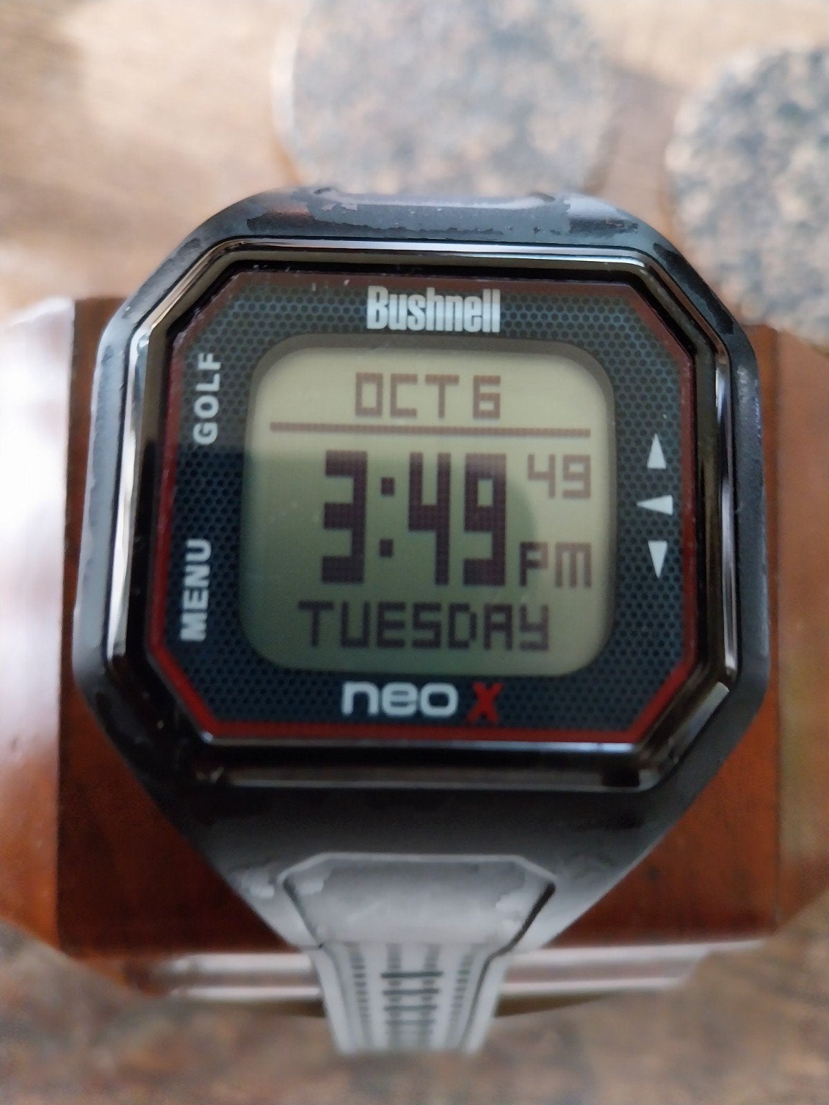 Bushnell Neo X Golf GPS Horloge Zwart, Ophalen of Verzenden, Gebruikt
