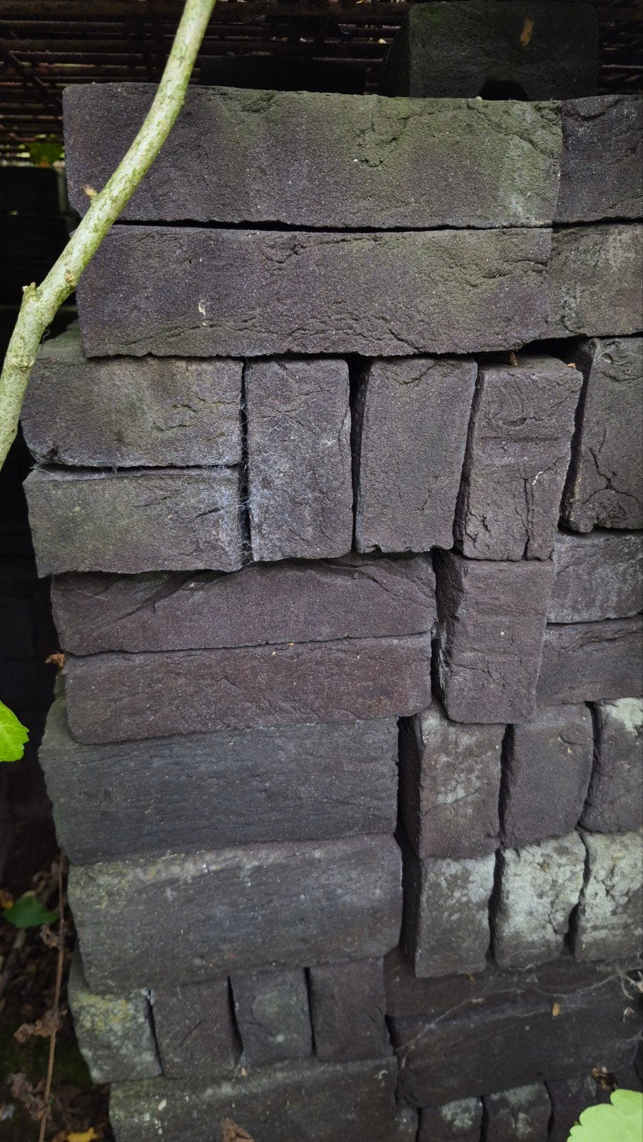 Zwarte metselstenen, ca. 1000 stuks, nieuw, Doe-het-zelf en Verbouw, Ophalen, Nieuw, Bakstenen
