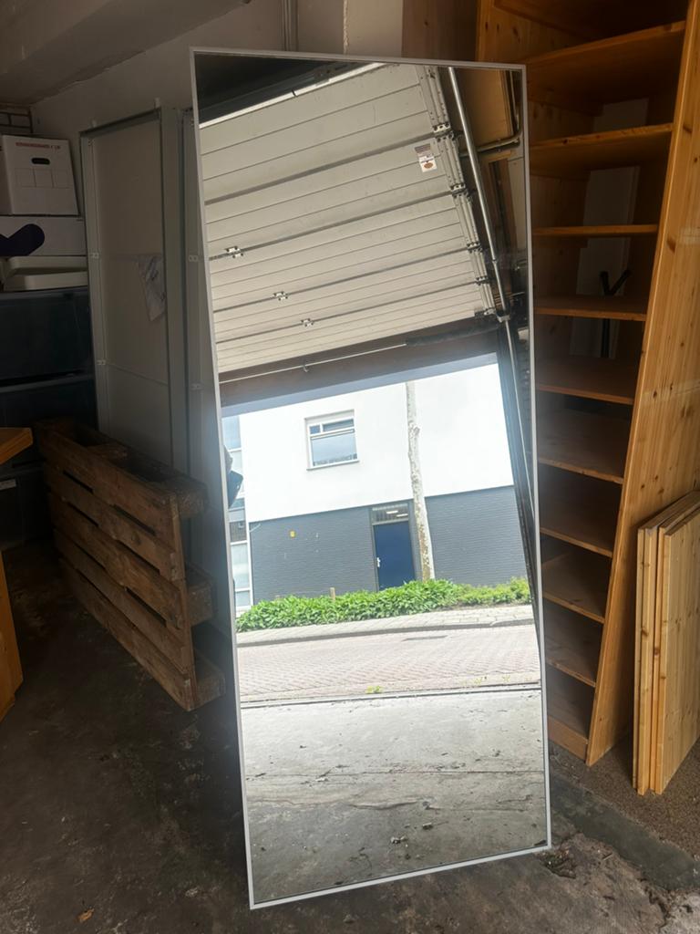 4 spiegels 195 x 78, Huis en Inrichting, Woonaccessoires | Spiegels, Ophalen, Rechthoekig, 75 tot 100 cm, 150 tot 200 cm