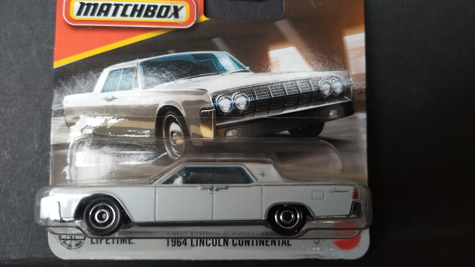 Lincoln Continental 3inch  Matchbox Pol, Auto, Verzenden, ., Nieuw