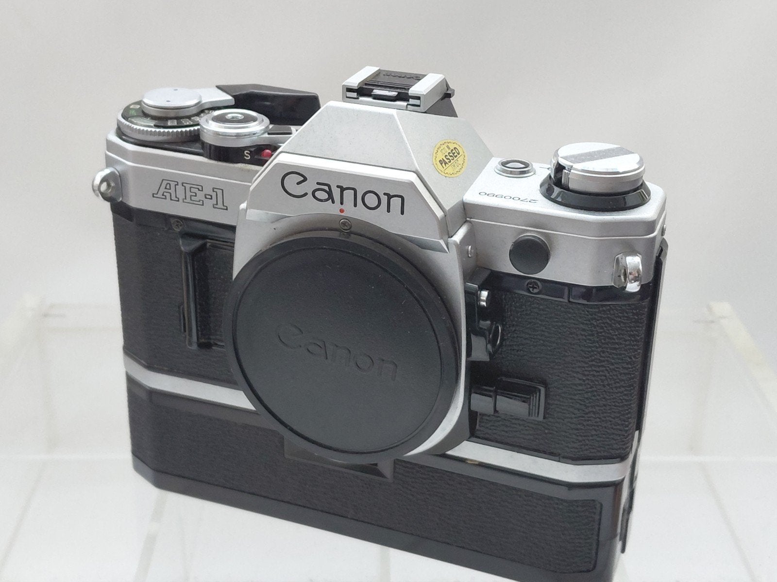 Canon AE 1 met winder, Ophalen of Verzenden, Spiegelreflex, Canon