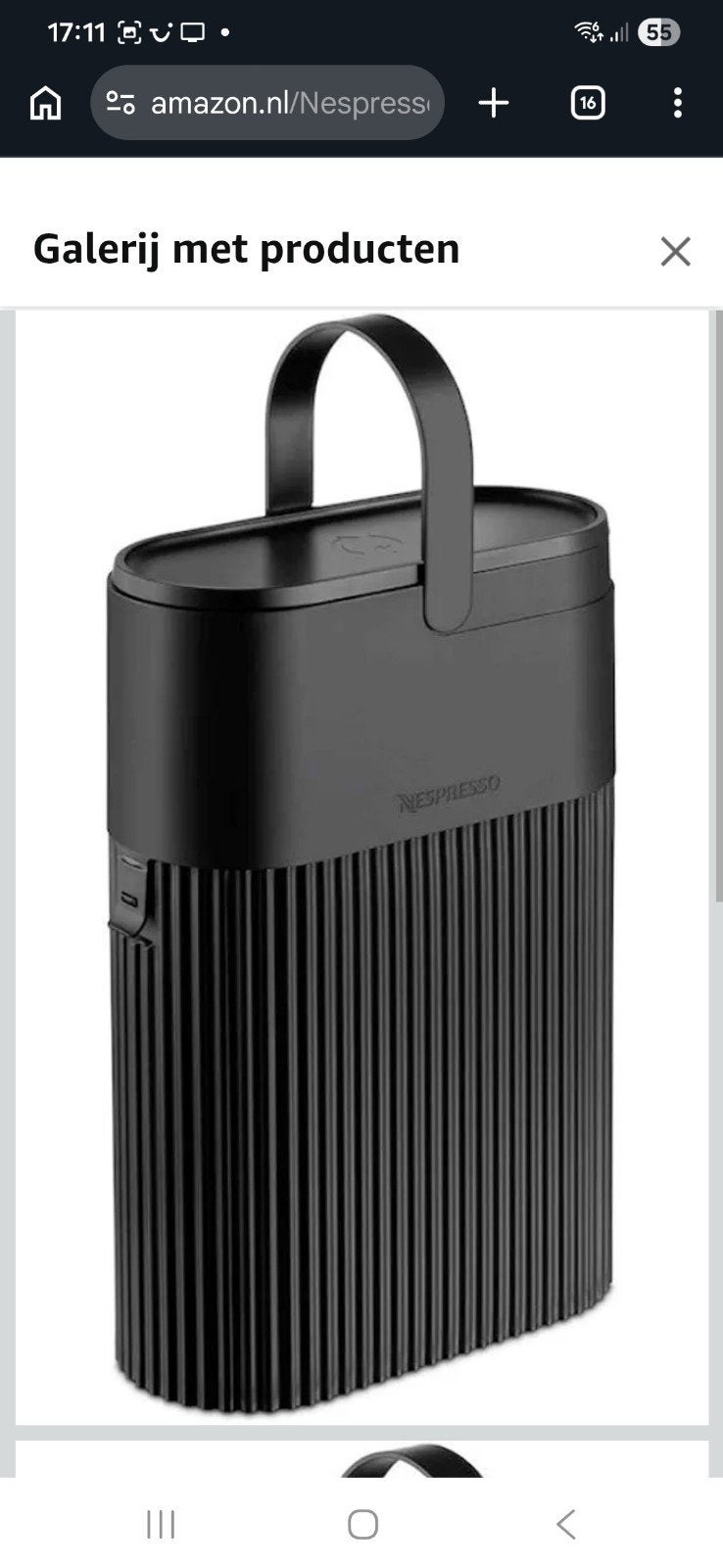 Nespresso capsule container, Ophalen of Verzenden, Zo goed als nieuw