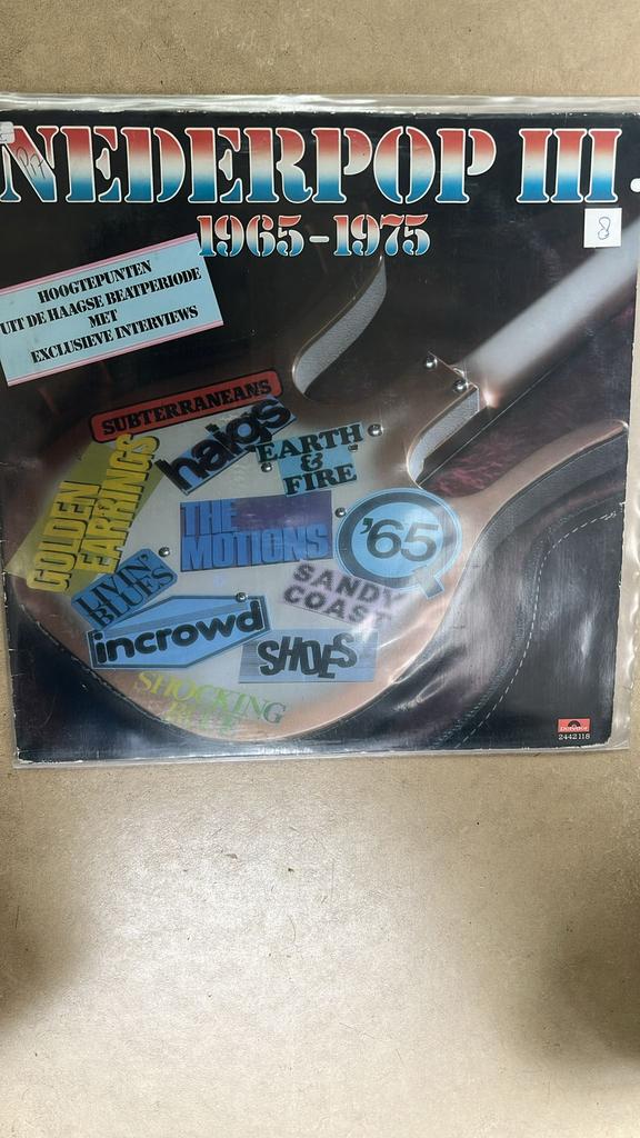 Lp nederpop III 1965-1975, Cd's en Dvd's, Vinyl | Rock, Ophalen of Verzenden, Zo goed als nieuw, 12 inch, Poprock