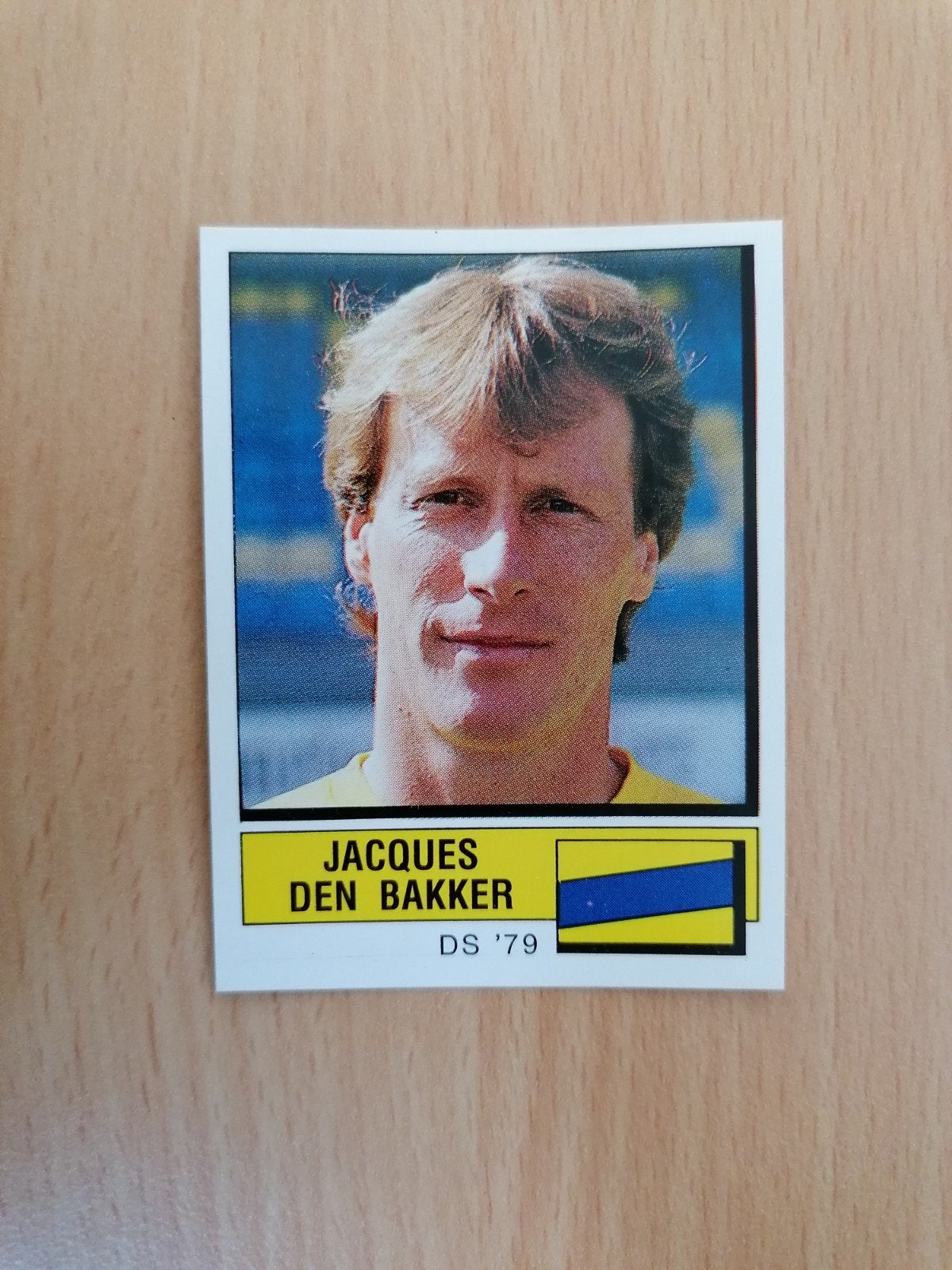 Panini Voetbal 88 #83 Jaques den Bakker-DS'79., Verzamelen, Ophalen of Verzenden, Zo goed als nieuw, Ajax, Poster, Plaatje of Sticker