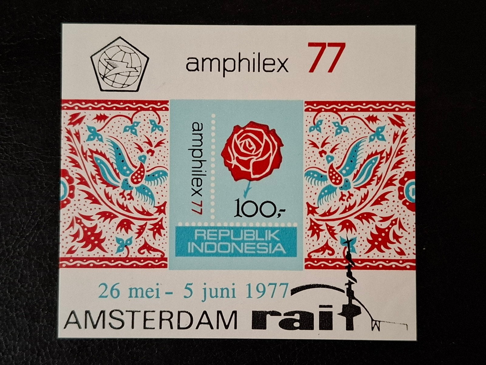 Indonesië 1977 Amphilex'77, Ophalen of Verzenden, Postfris, Zuidoost-Azië