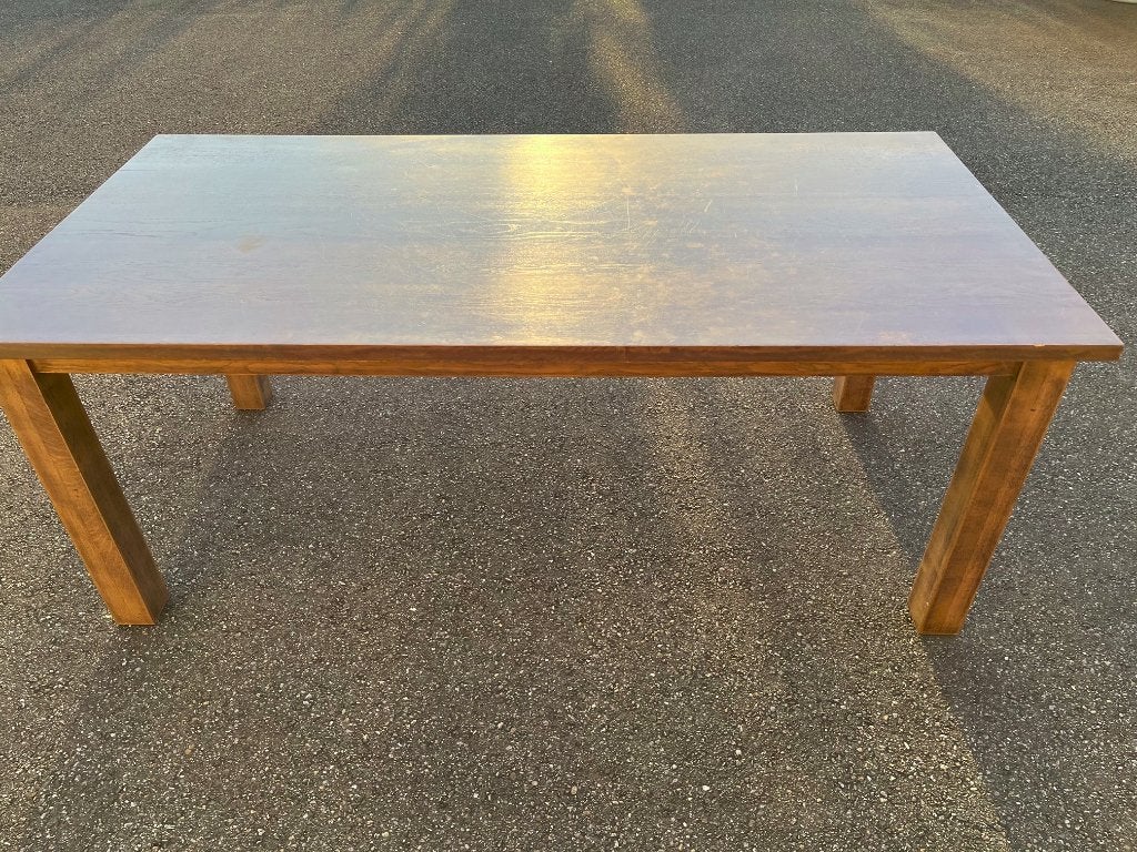Eiken eetkamer tafel, Huis en Inrichting, Ophalen, 100 tot 150 cm, Eikenhout, Zo goed als nieuw