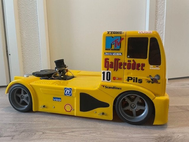 FG Evo truck met Zenoah met hydraulische remmen 1/5, Hobby en Vrije tijd, Ophalen, Benzine, Zo goed als nieuw, Auto onroad