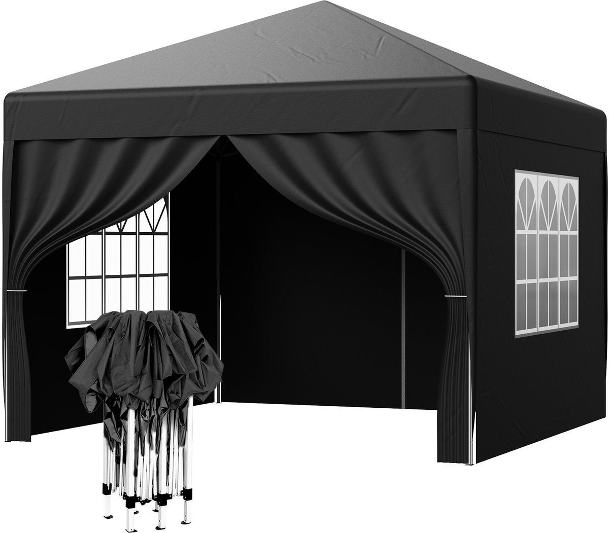 Easy up partytent 3x3, Opvouwbaar, Partytent, Minder dan 4 meter, Nieuw