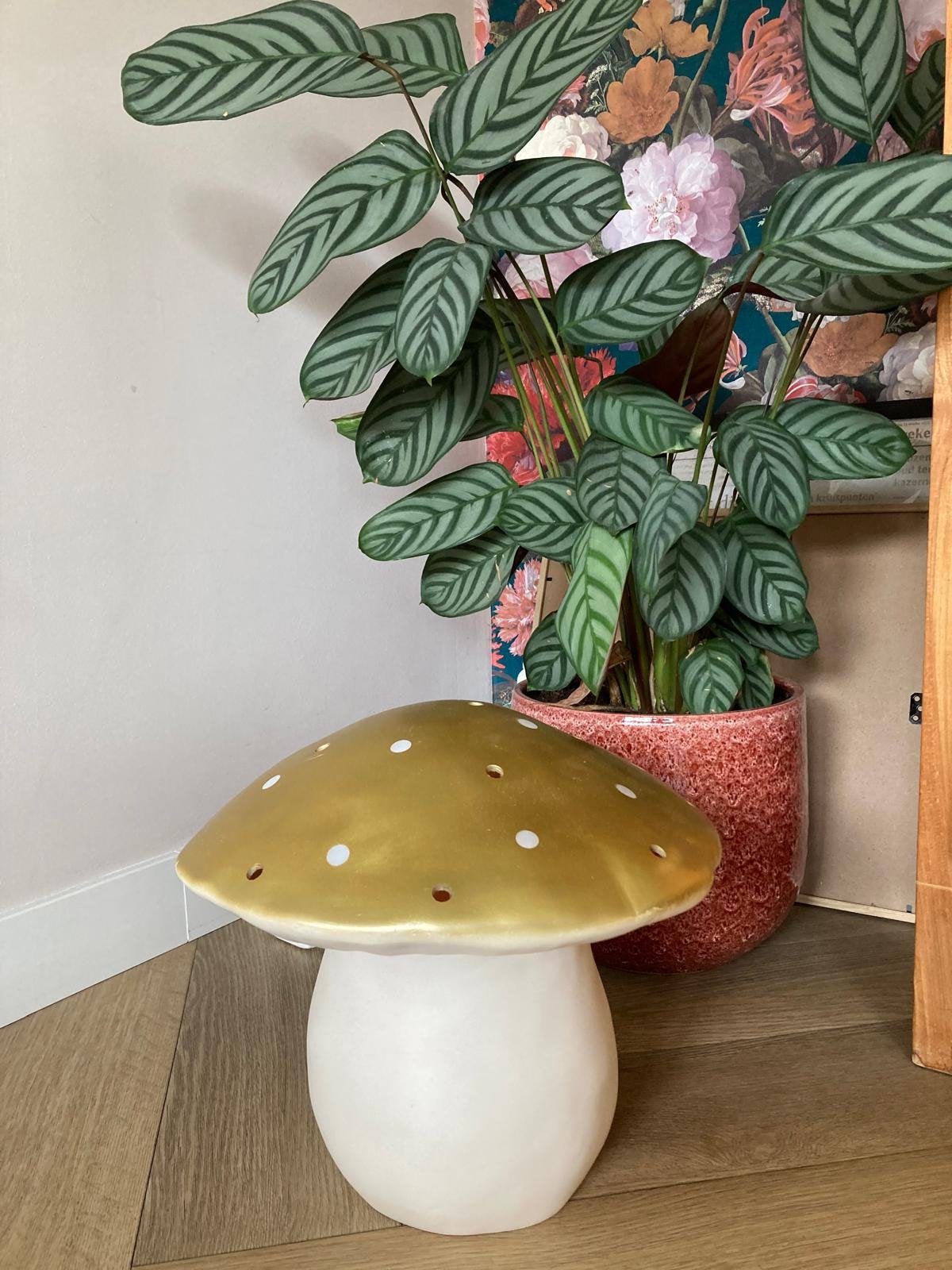 Lamp paddestoel HEICO babykamer, Ophalen of Verzenden, Zo goed als nieuw, Lamp