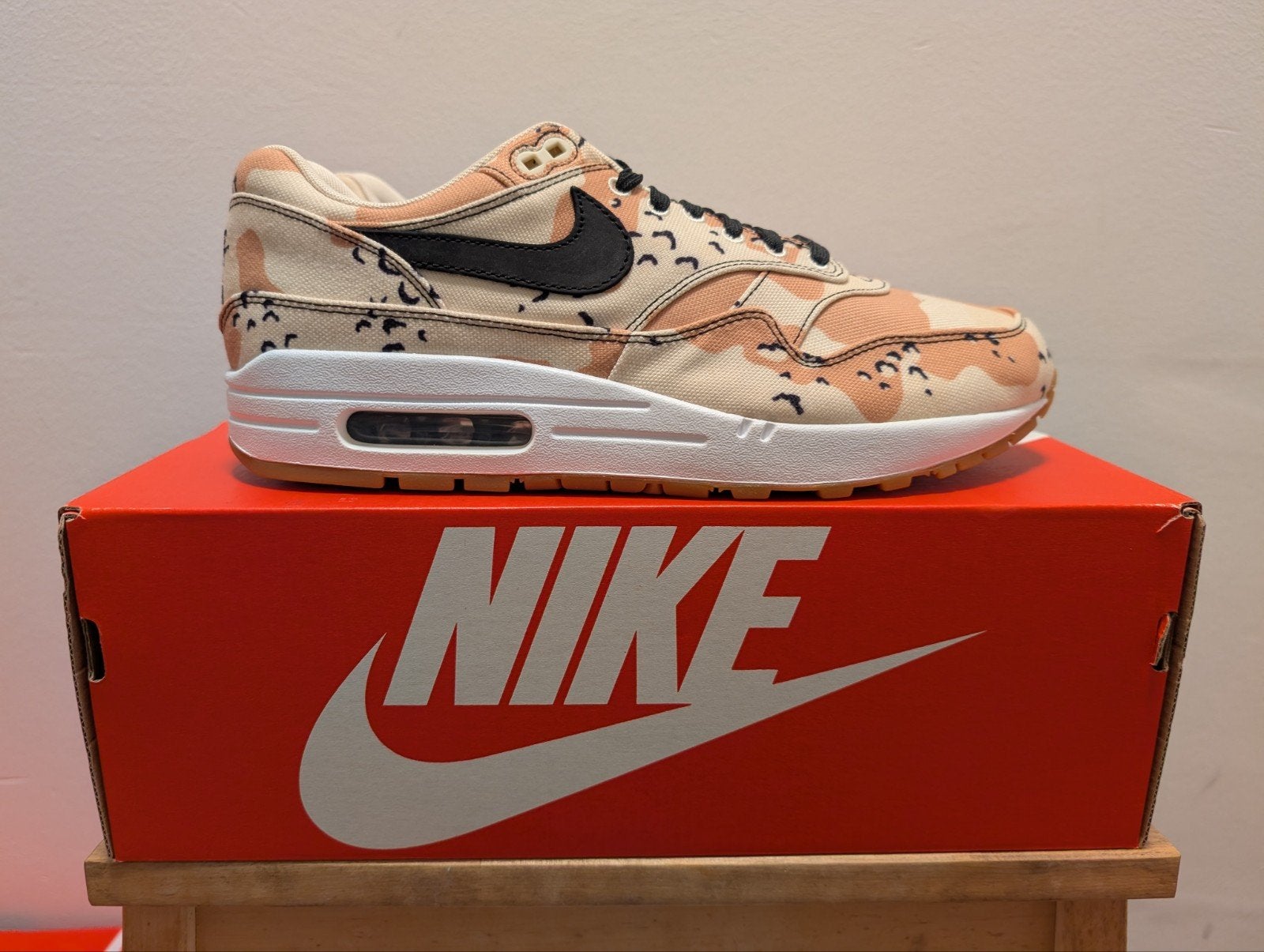 Nike Air Max 1 Desert Camo 43, Nike air max, Overige kleuren, Nieuw, Ophalen of Verzenden
