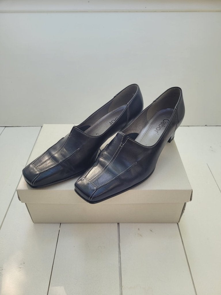 Mooie schoenen van Gabor, 1 keer gedragen, Schoenen met lage hakken, Blauw, Gabor, Ophalen of Verzenden
