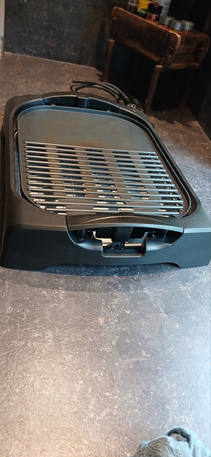 AEG Electrolux TG340 Grillplaat - Elektrische Grill, Ophalen of Verzenden, Zo goed als nieuw
