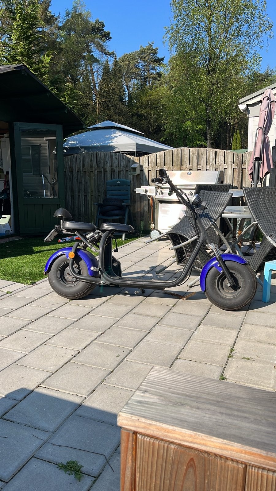 I-coco elektrische scooter - Blauw, Ophalen, Gebruikt, Elektrisch, Overige merken