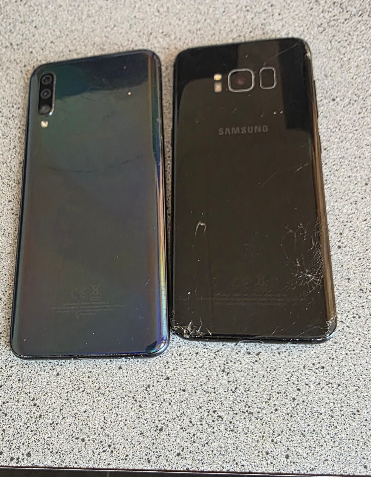 2x Samsung Galaxy S8 64GB & A50 128GB - Gebarsten Scherm, Touchscreen, Ophalen of Verzenden, 64 GB, Zonder simlock