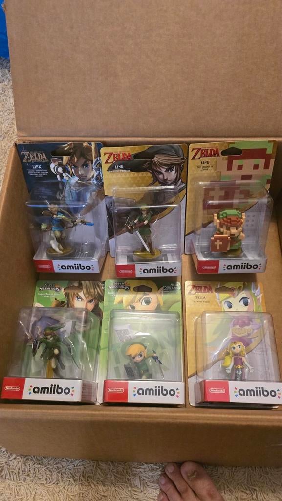 Star Wars Lego Brickheadz,  amiibo Zelda, Funko Pops, Ophalen, Nieuw, Complete set, Lego