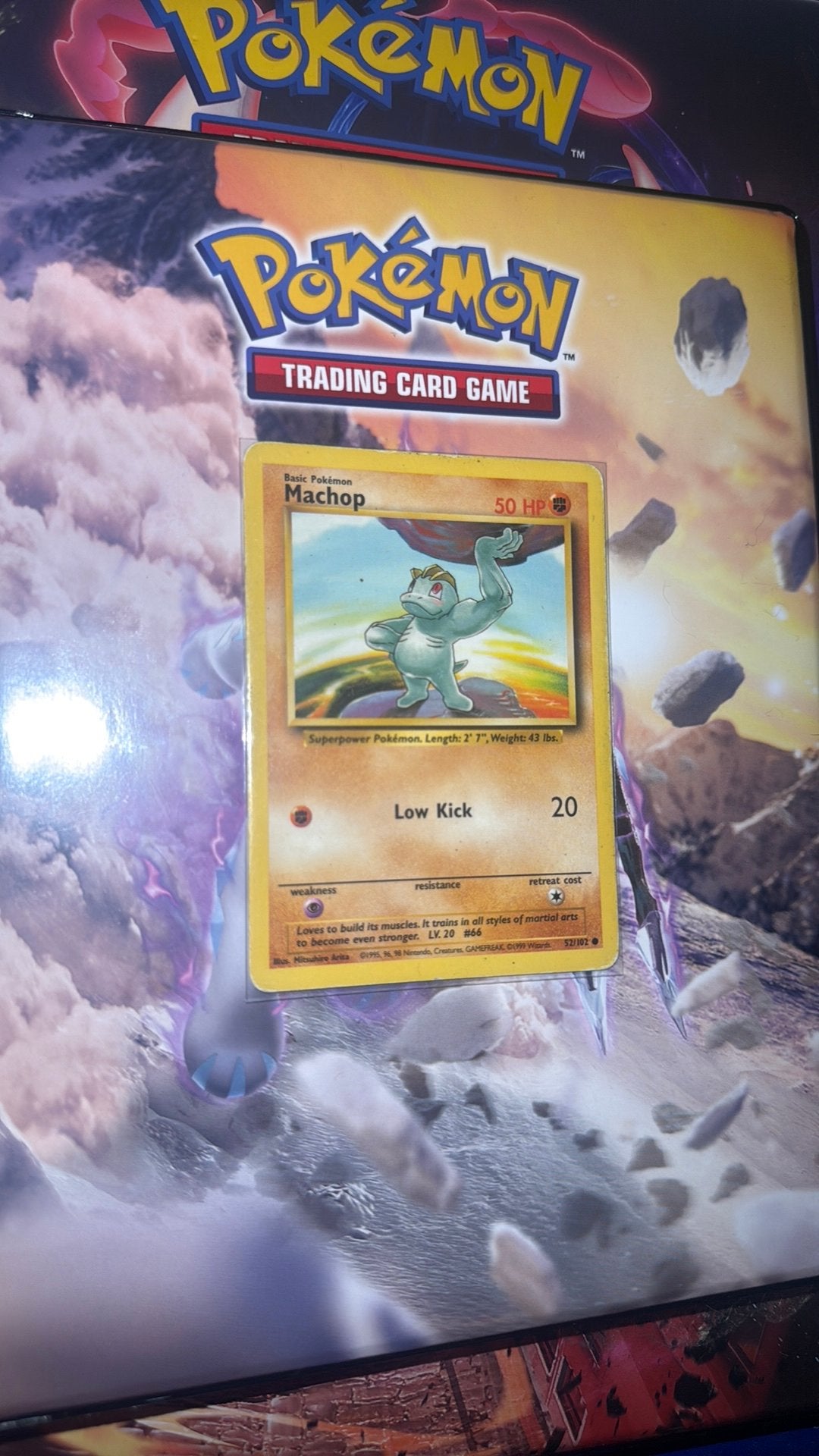 Machop 52/102 base set, Ophalen of Verzenden, Zo goed als nieuw