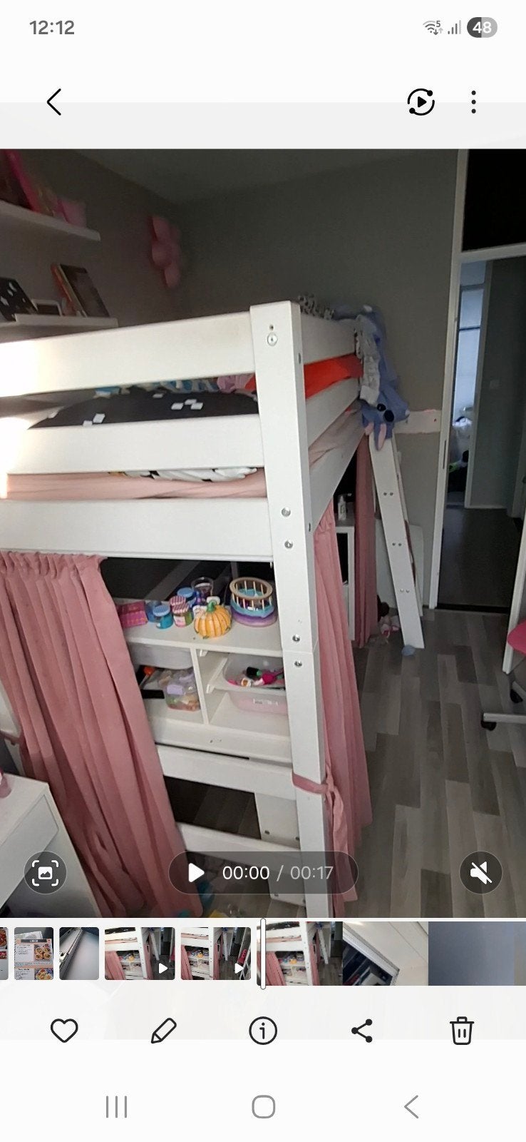 Hoogslaper Flexa, Ophalen, Hoogslaper