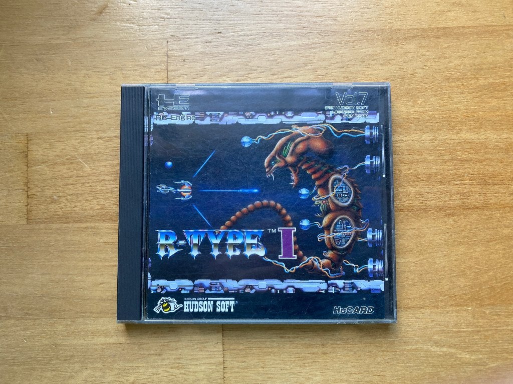R-type pc engine, Spelcomputers en Games, 1 speler, Racen en Vliegen, Ophalen of Verzenden, Zo goed als nieuw