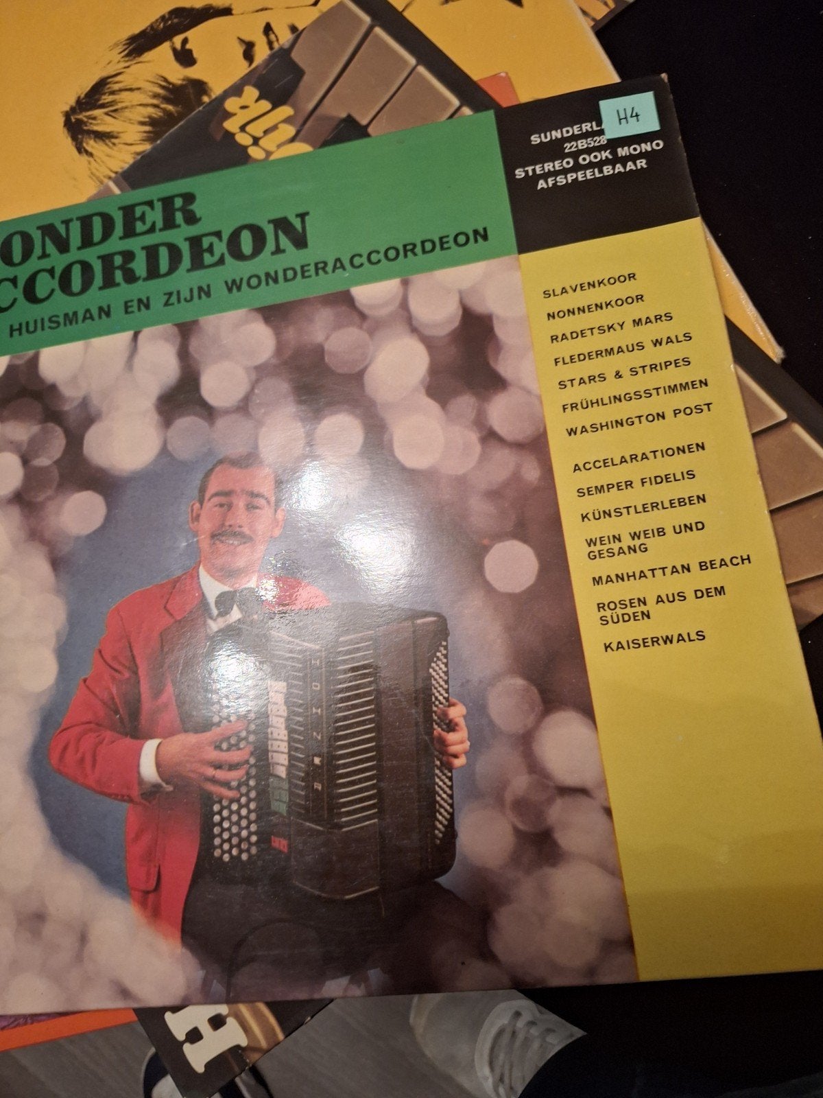 WONDERACCORDEON - Huisman en zijn Wonderaccordeon, Gebruikt, Overige componisten, Overige typen, Ophalen of Verzenden