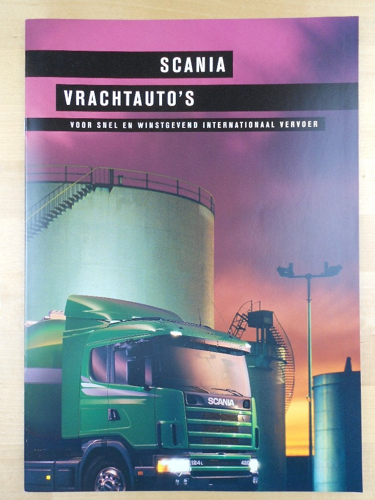 Scania 164 144 124 114 94 Brochure 2000, Ophalen of Verzenden, Zo goed als nieuw, Overige merken, Scania