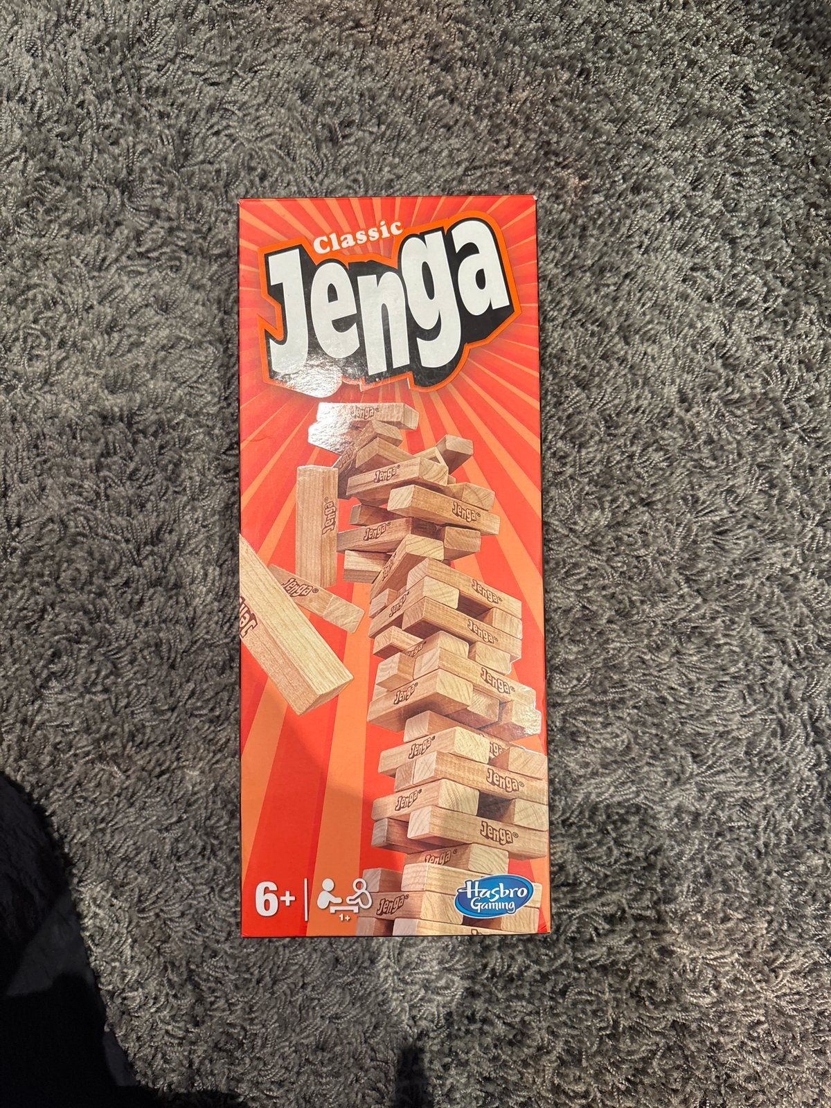 Jenga Classic - Het spannende stapelspel voor iedereen!, Een of twee spelers, Ophalen of Verzenden, Zo goed als nieuw