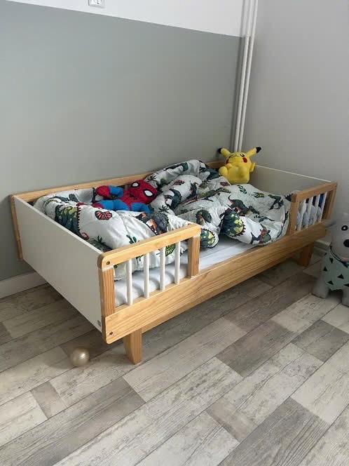 Peuter bed, Kinderen en Baby's, Kinderkamer | Bedden, Gebruikt, 70 tot 85 cm, 140 tot 160 cm, Ophalen