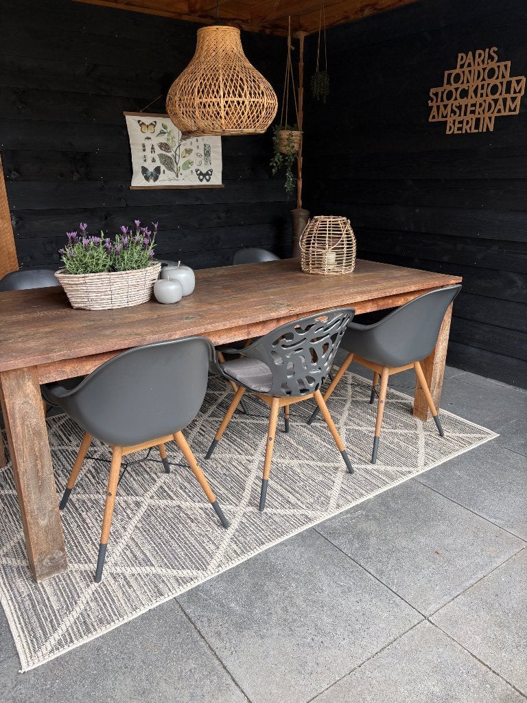 6 SUNS Chamonix kuipstoelen, Ophalen, Zo goed als nieuw, Kunststof