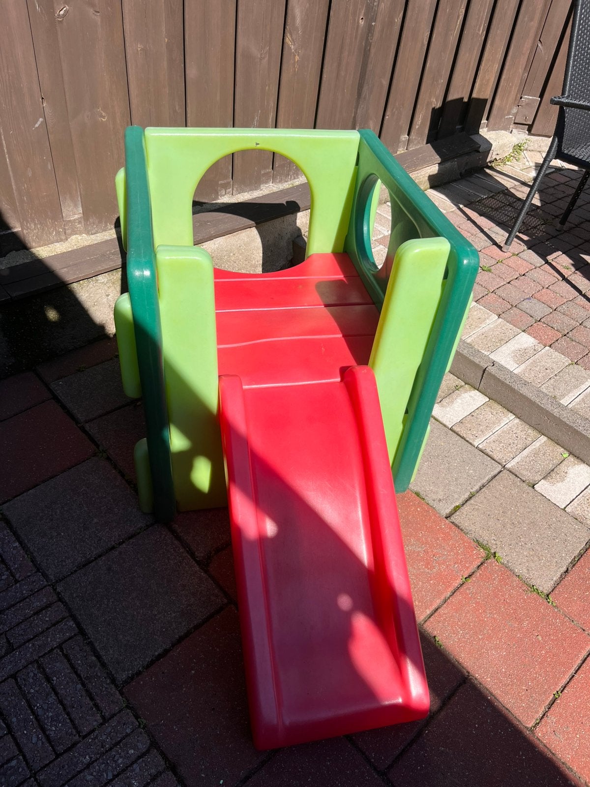 little tikes speelhuisje met glijbaan, Ophalen, Gebruikt