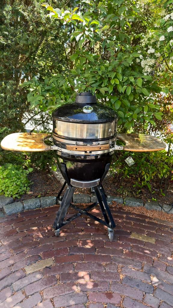 Kamado large met pizzaluik, Ophalen, Zo goed als nieuw
