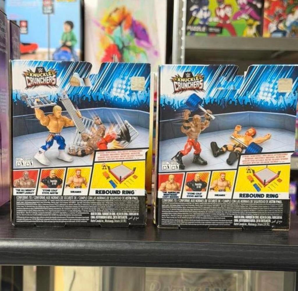 WWE Knuckles Crunchers figuur Bobby Lashley - Cody Rhodes, Nieuw, Ophalen of Verzenden, H, H