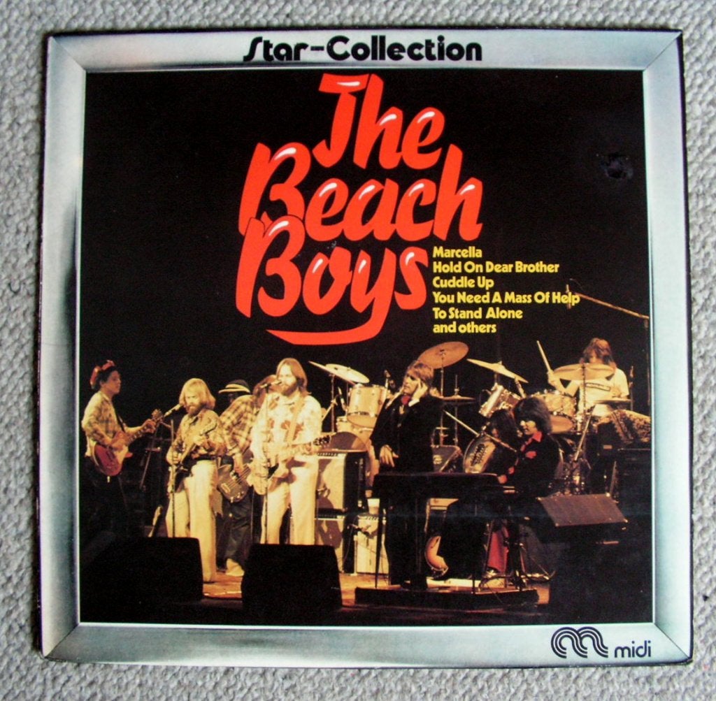 The Beach Boys – Star-Collection 8 nrs LP 1974 ZGAN, LP, Ophalen of Verzenden, Zo goed als nieuw, 12 inch