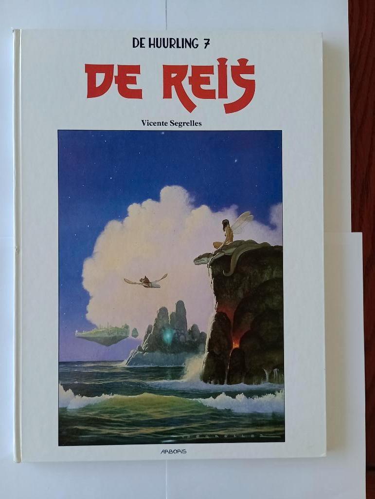 De huurling deel 7 De reis hc groot formaat gesigneerd genum, Boeken, Vincente Segrelles, Eén stripboek, Ophalen of Verzenden
