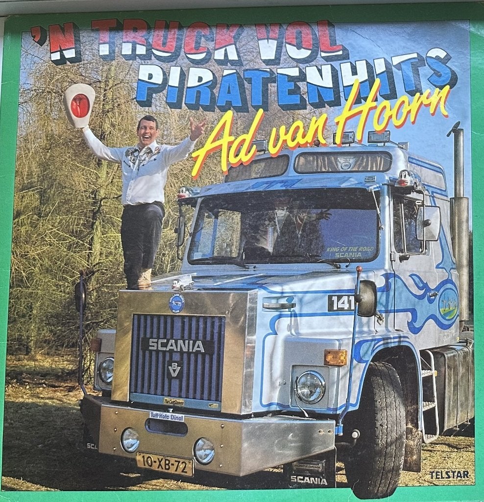 Ad van Hoorn  n Truck vol  piraten hits, LP, Verzenden, Zo goed als nieuw, Levenslied of Smartlap