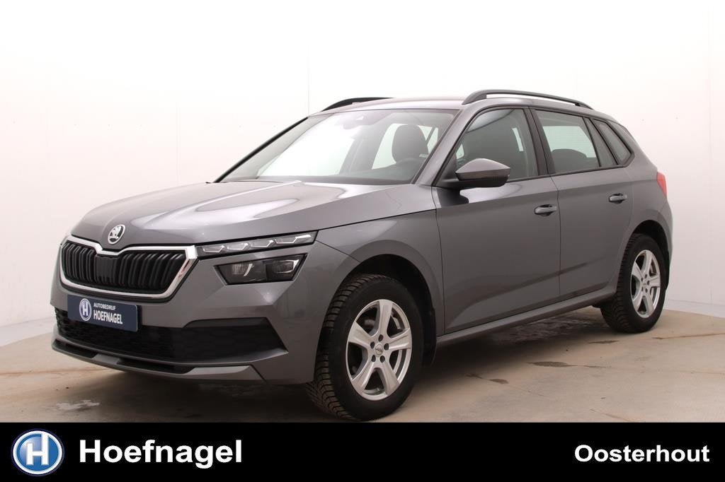 Skoda Kamiq 1.0 TSI Ambition | Automaat | Adaptive cruise |, Stof, Gebruikt, Zwart, Origineel Nederlands