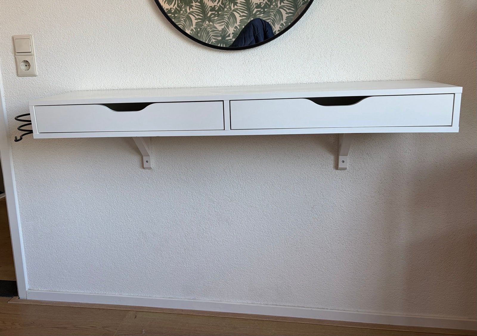 IKEA EKBY ALEX / RAMSHULT Wandplank met lades, Ophalen, Zo goed als nieuw