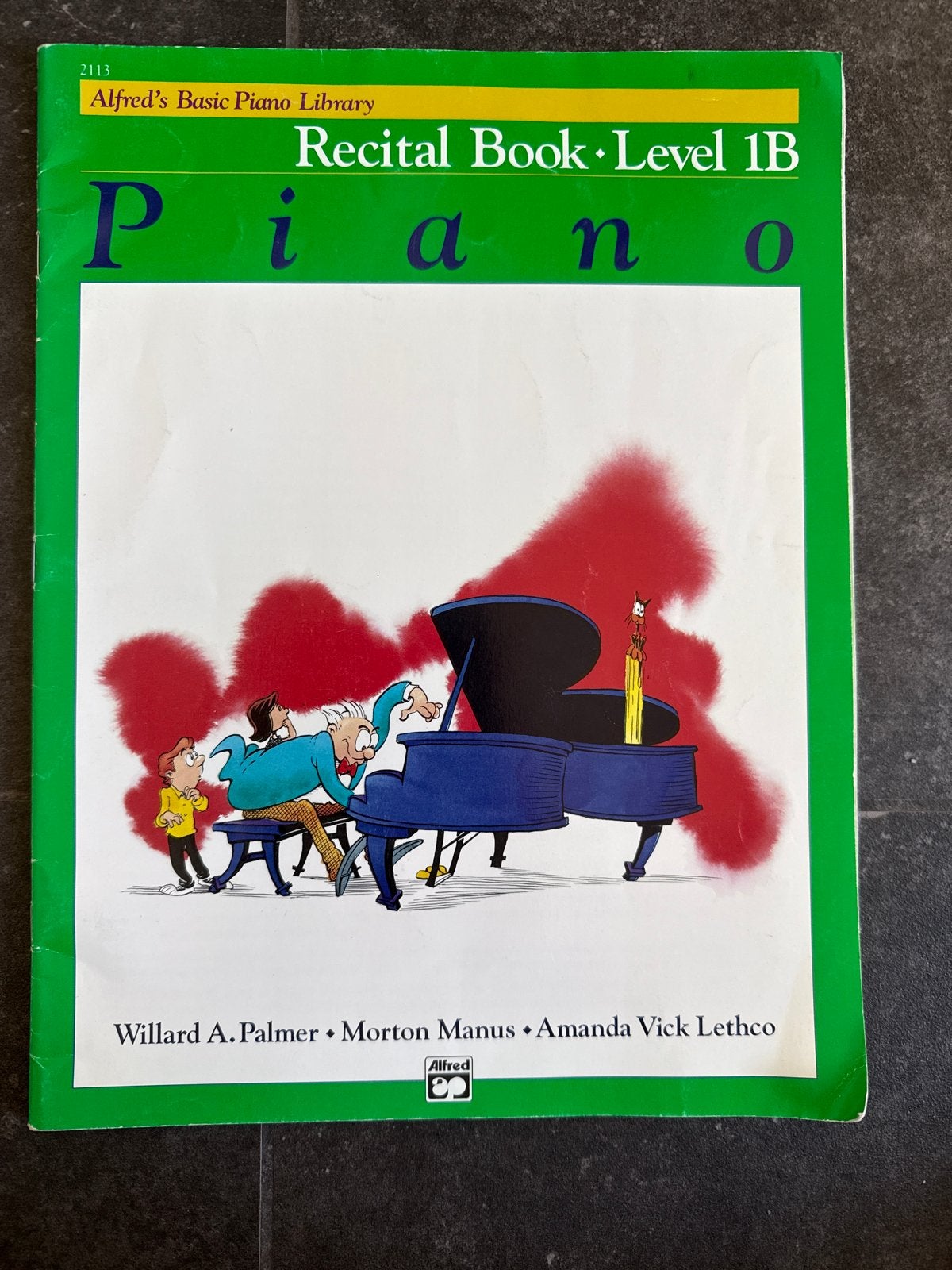 Alfred's Basic Piano Library Recital Boek - Level 1B, Gebruikt, Overige genres, Les of Cursus, Ophalen of Verzenden
