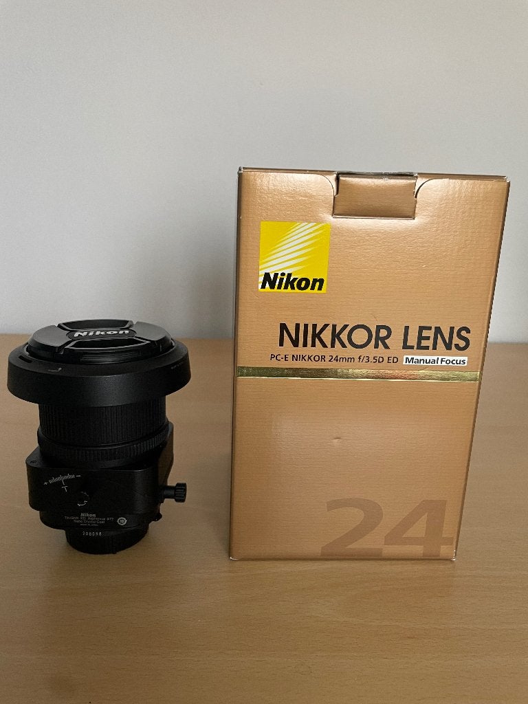 Nikkor PC-E  24mm f3,5 Tilt/shift lens, Handmatige focus, Overige typen, Nikon, Ophalen of Verzenden