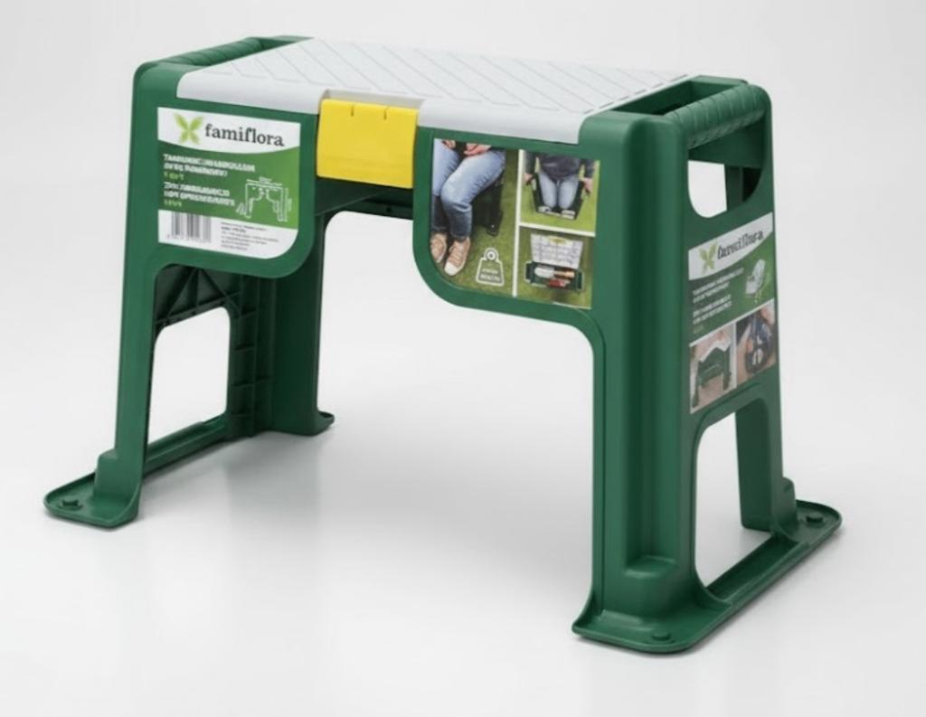 Multi-purpose kruk - Zitbankje - kniebankje met opbergruimte, Verzenden, Nieuw