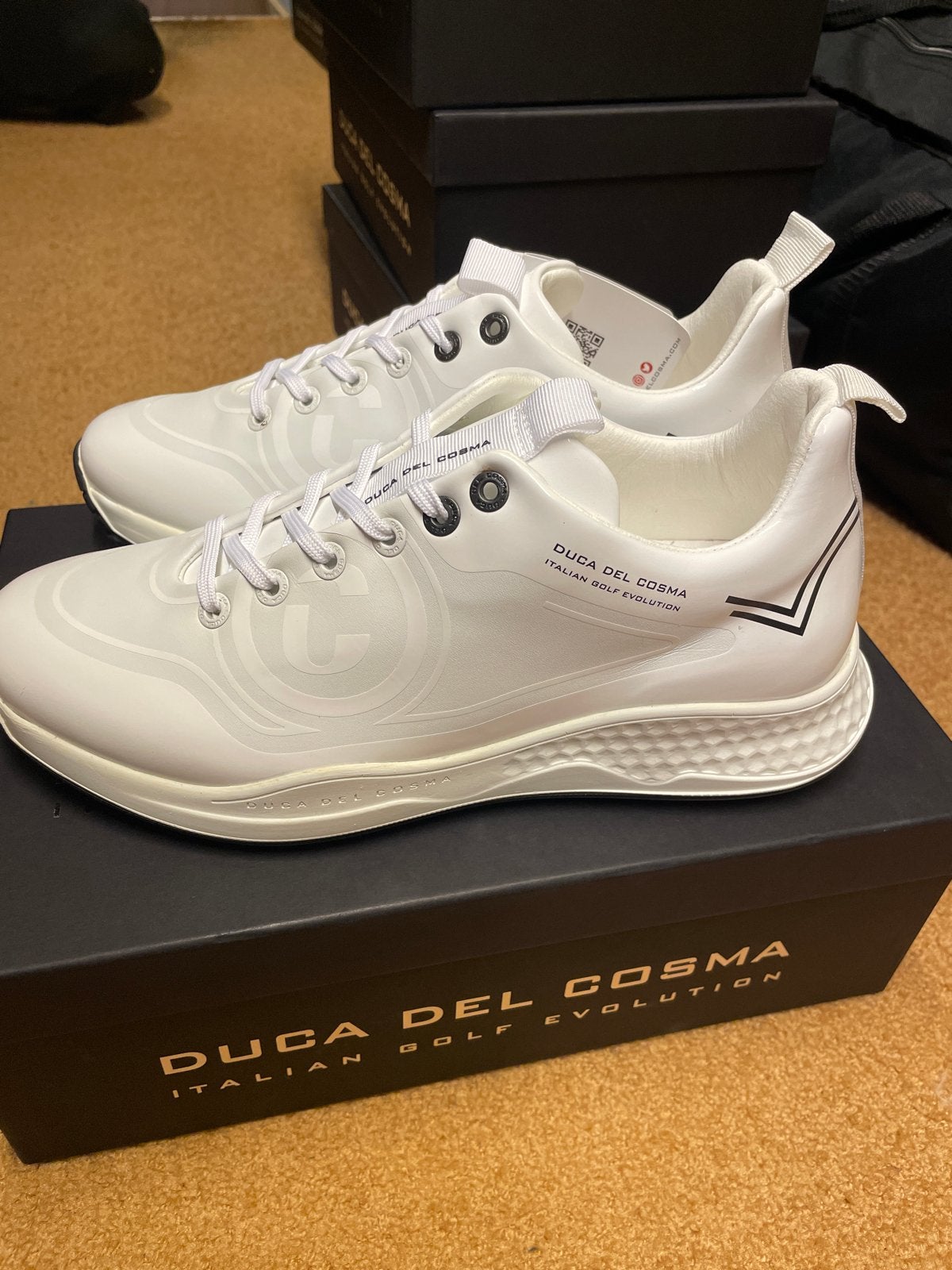 Duca del Cosma golfschoenen, maat 38, wit, ., Nieuw, Ophalen of Verzenden, .