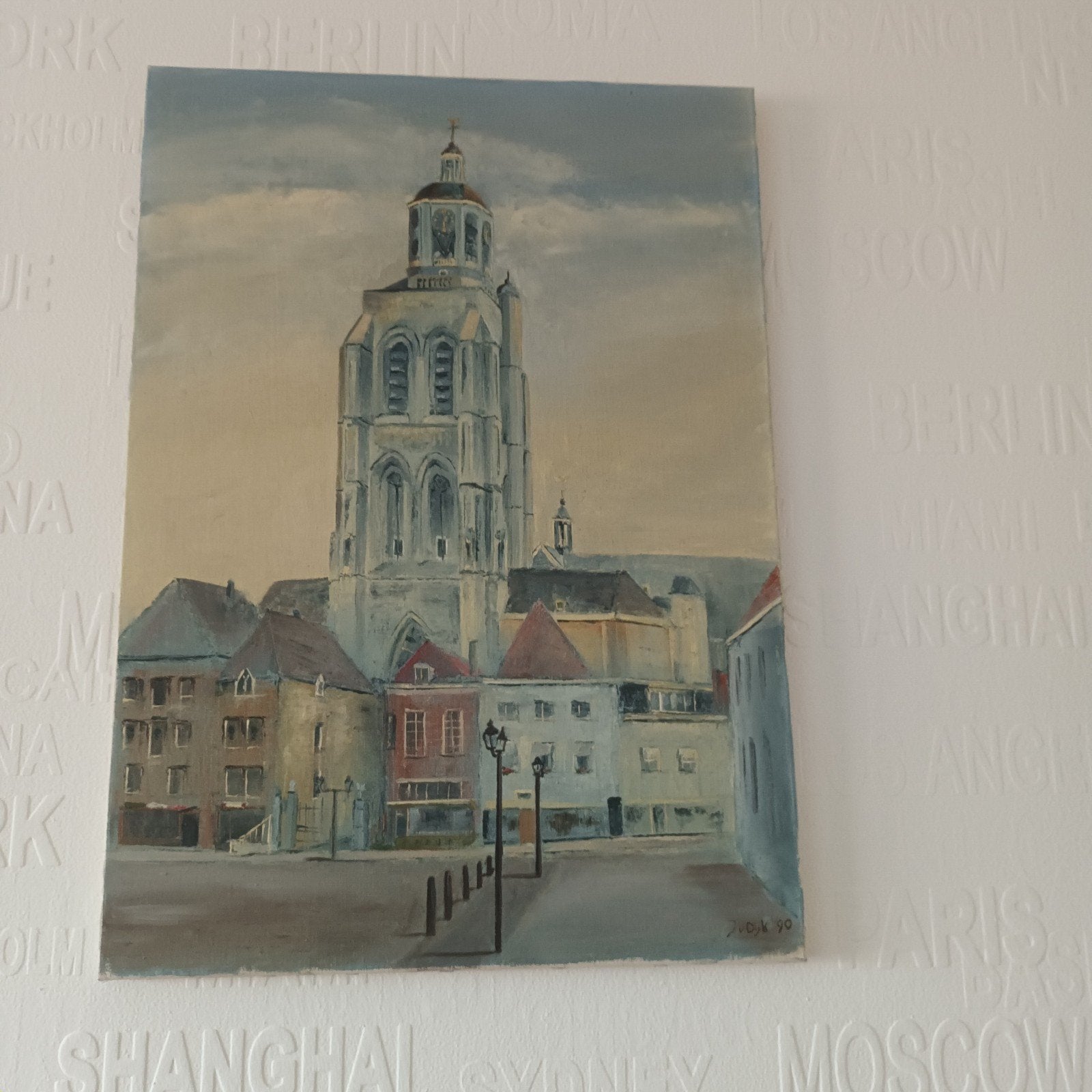 Schilderij Peperbus Bergen op Zoom, Ophalen