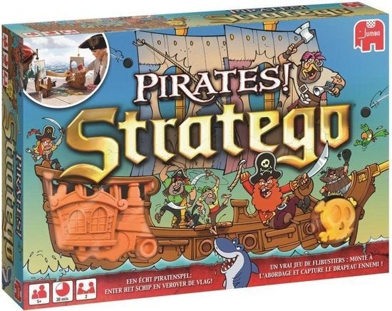 Piraten stratego zgan, Een of twee spelers, Ophalen of Verzenden, Zo goed als nieuw