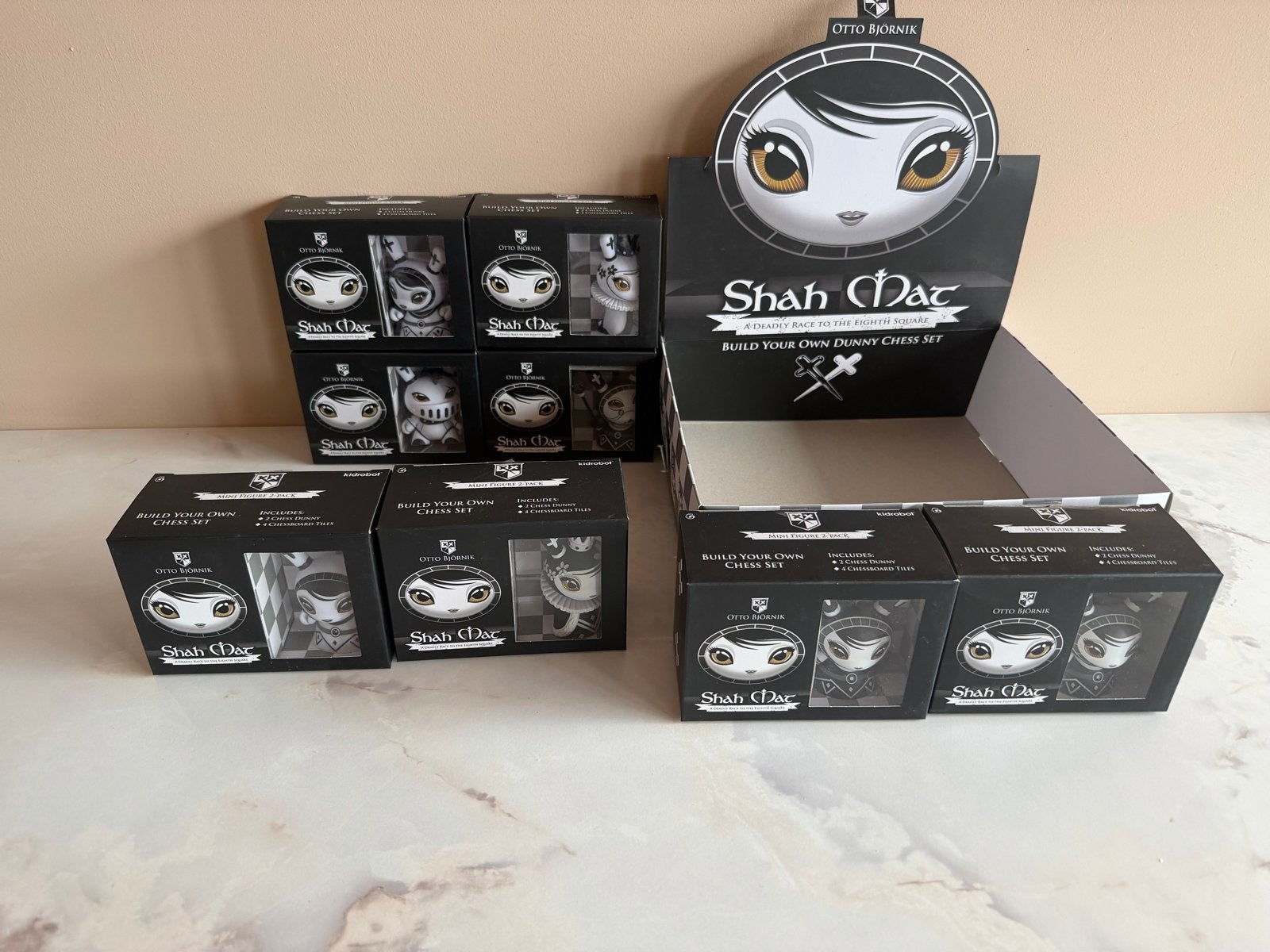 Kidrobot Shah Mat Dunny Schaakset - Otto Bjornik, Verzamelen, Ophalen of Verzenden, Nieuw
