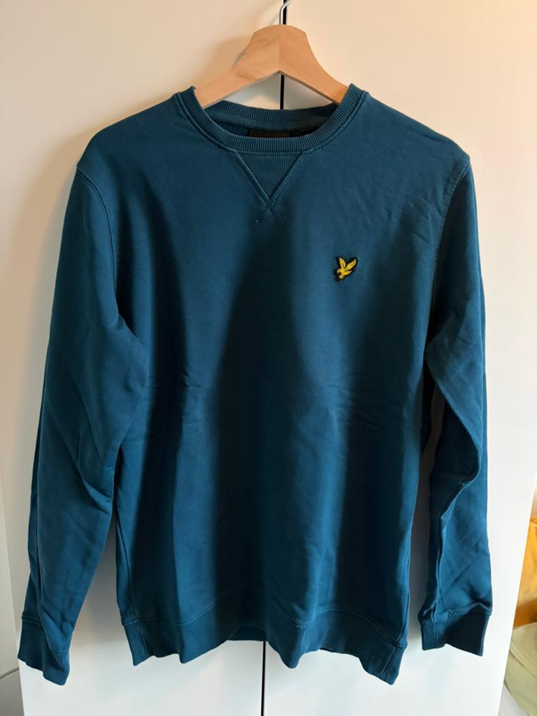 Lyle and Scott Sweater maat S, Kleding | Heren, Truien en Vesten, Ophalen of Verzenden, Zo goed als nieuw, Blauw
